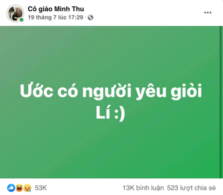 Cô giáo Minh Thu: 5 lý do cực kỳ thuyết phục về sự nổi tiếng 10 Cô giáo Minh Thu độc thân