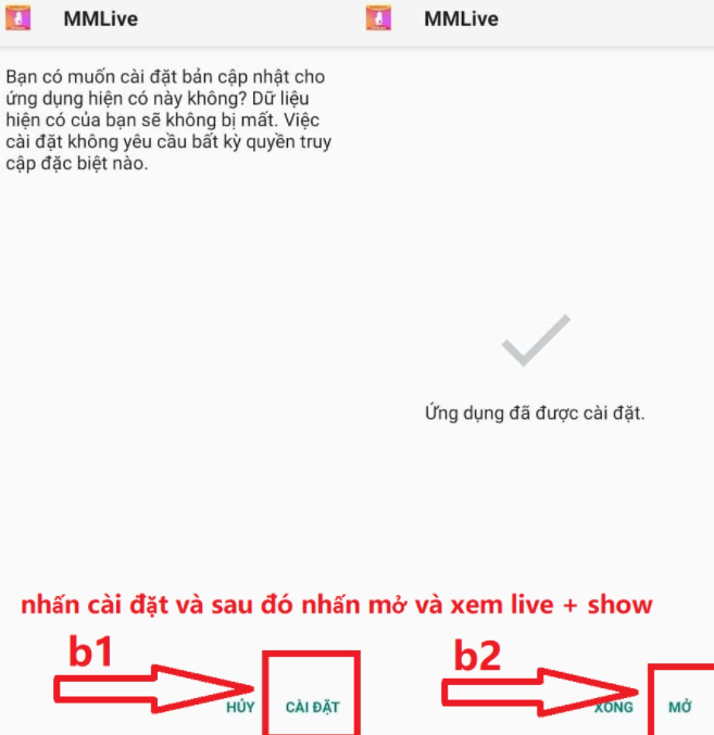 Cách tải xuống và cài đặt MMlive cho điện thoại iphone 2 MMlive là một ứng dụng giải trí, chơi game, trò chuyện, giao lưu với nhiều hotgirl xinh đẹp, là một trong những app chat live trực tuyến mà nơi đây bạn có ...