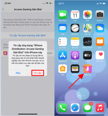 Cách tải xuống và cài đặt MMlive cho điện thoại iphone 3 tin-cay-ung-dung-mmlive