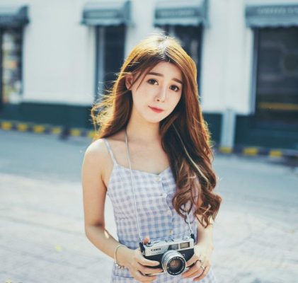 MMlive Chiêm ngưỡng nhan sắc xinh đẹp quyến rũ của hot girl bánh ướt Kim Khánh 2 Cô nàng từng đạt giải nhì trong cuôc thi hoa hậu biển online