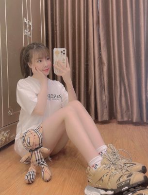 MMlive Hot girl 9x xinh đẹp đáng yêu Âu Hà My 7 Cô nàng được rất nhiều người yêu mến và ủng hộ