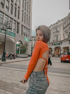MMlive Ngắm nhìn nhan sắc streamer Hảo Thỏ xinh đẹp gợi cảm 10 Cô nàng khoe lưng trần cực kì quyến rũ