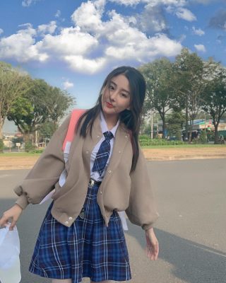 MMlive Ngắm nhìn thiên thần 10x không góc chết Võ Ngọc Trân 7 Nét đẹp nhẹ nhàng duyên dáng của cô nàng khiến nhiều người muốn được che chở
