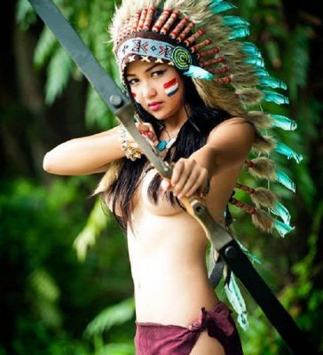 MMlive - Bộ ảnh nữ thổ dân hoang dã đầy sexy 1 MMlive - Concept sexy phóng khoáng được nhiều bạn lựa chọn