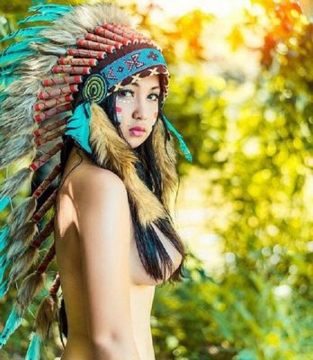 MMlive - Bộ ảnh nữ thổ dân hoang dã đầy sexy 5 Bộ ảnh khéo khéo phô diễn vẻ đẹp cơ thể của người mẫu