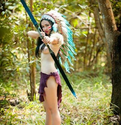 MMlive - Bộ ảnh nữ thổ dân hoang dã đầy sexy 6 Người xem không thể rời mắt khỏi bộ ảnh bởi khuôn ngực căng tròn