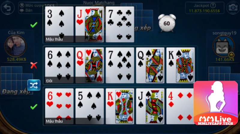 Game mậu binh online MMLive - chơi là sẽ thắng 2 Làm sao để chơi Game Mậu Binh online MMLive chắc phần thắng