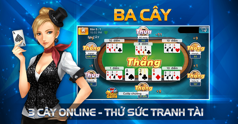 Tìm hiểu bài 3 cây MMlive và Hướng dẫn cách chơi game bài 3 cây cơ bản 1 3 Cây MMlive