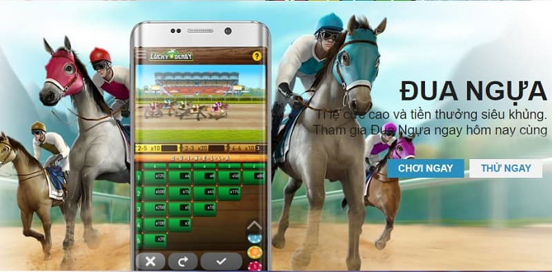 Đua ngựa MMlive - dòng game giải trí kinh điển, kịch tính 3 Đua Ngựa MMLive