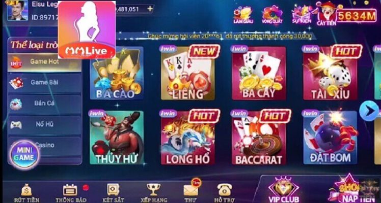 Top game đổi thưởng MMlive tỷ lệ thắng cược cao, chơi cực hấp dẫn 1 game đổi thưởng MMlive