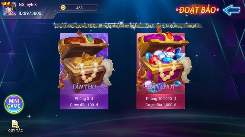 Đoạt bảo MMLive – Tham gia game giành kho báu khủng 2 Giới thiệu game đoạt bảo