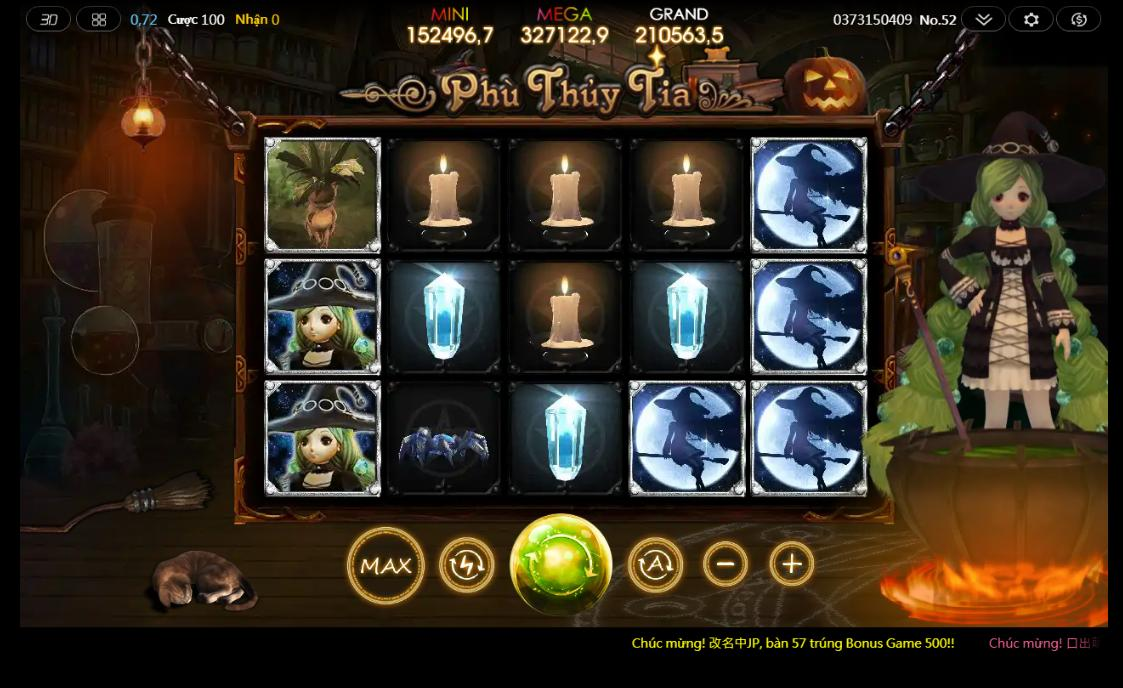 Game Phù Thủy Tia MMLive 2023: Game mới, tiền vào phơi phới 2 Slot game hấp dẫn