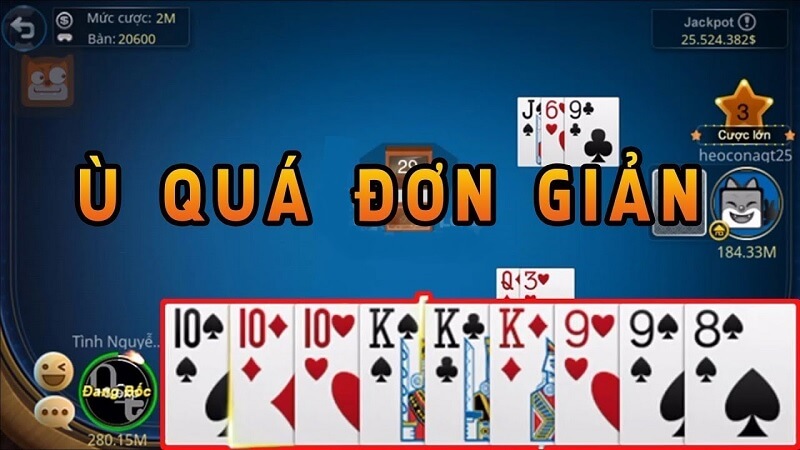 Ù là gì? Một số loại bài ù trong các ván chơi bài phỏm 1 Khám phá đôi nét ù