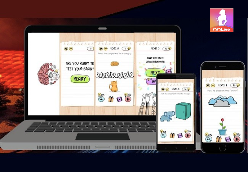 Game Brain test - Kiểm tra IQ bản thân qua những giải đố “hack não” 7 Không cần Internet