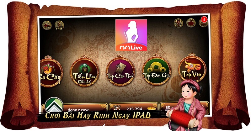Chơi game Bài dân gian tại MMlive - Lấy lại vùng kí ức tuổi thơ quý giá 7 bài dân gian tại MMlive