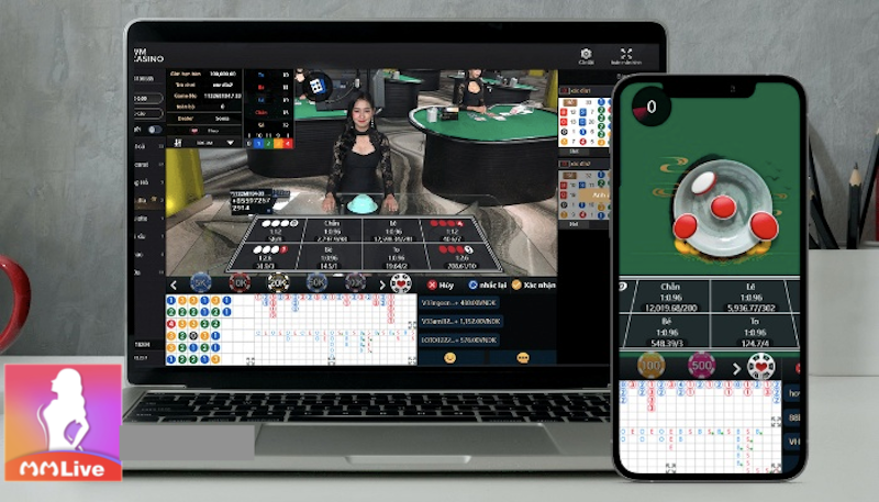 Xóc đĩa live tại MMlive - Chơi game giải trí bất tận cùng gái xinh qua livestream 2 giao dịch trên MMlive