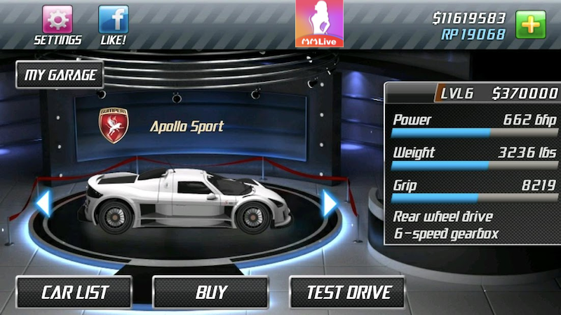 Game Drag Racing đặc biệt dành riêng cho dân chuyên đam mê tốc độ 2 Sức cuốn Drag Racing