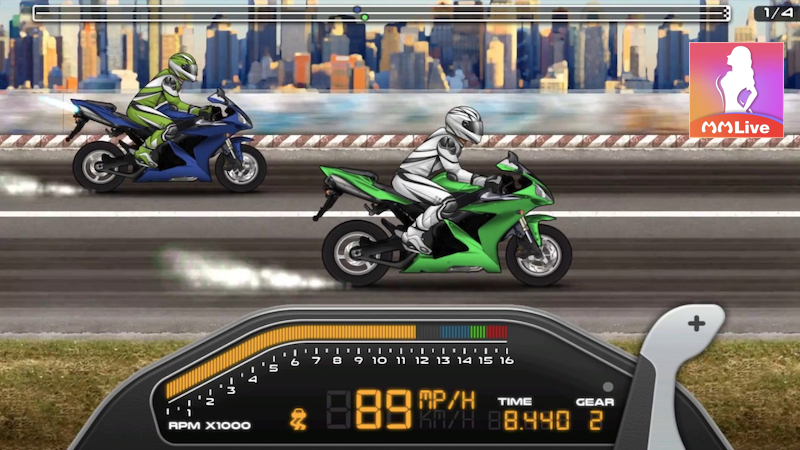 Game Drag Racing đặc biệt dành riêng cho dân chuyên đam mê tốc độ 3 Drag Racing linh hoạt