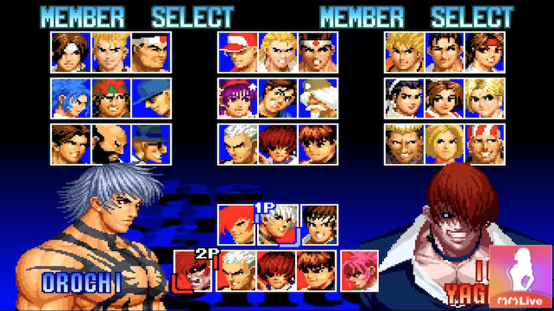 The King of Fighters ’97 - Tựa game đối kháng huyền thoại của anh em 9x 3 Hệ thống nhân vật