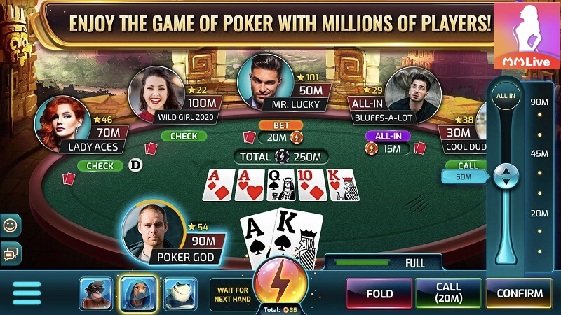 Game Poker Pro - Sòng bạc đẳng cấp thu nhỏ trên chiếc mobile 1 Poker Pro