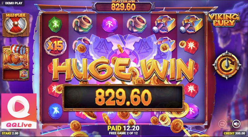 Top QQlive slot game giúp bạn kiếm nhiều tiền nhất có thể 4 Viking Fury Spinfinity