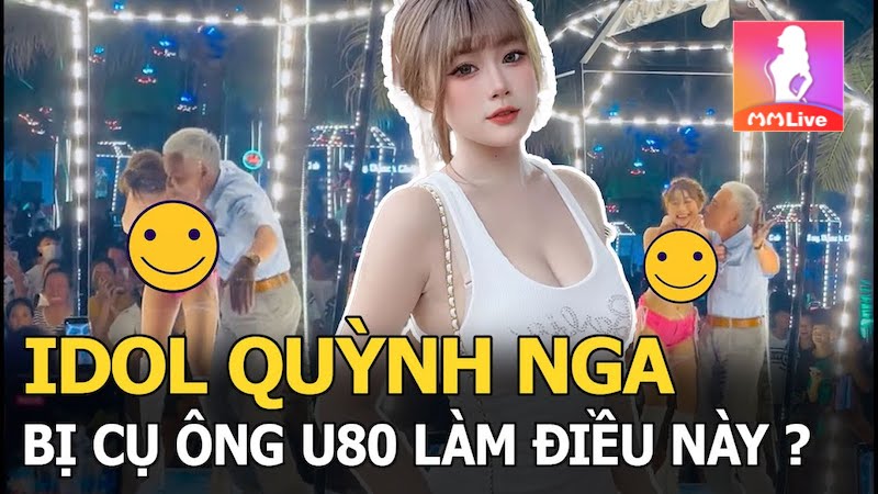 Dancer Quỳnh Nga bị thầy ông nội sàm sỡ ngay trên sân khấu là ai? 2 Quỳnh Nga