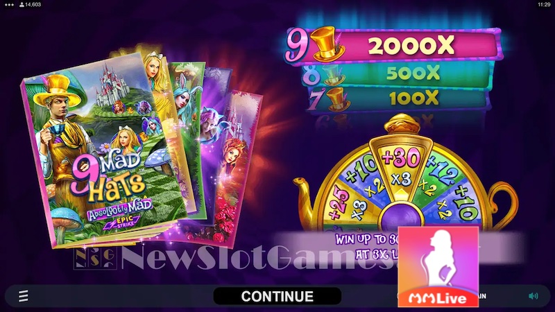 9 Mad Hats - Chinh phục game slot mới tung ra tại các sảnh casino 3 kinh nghiệm chơi 9 Mad Hats