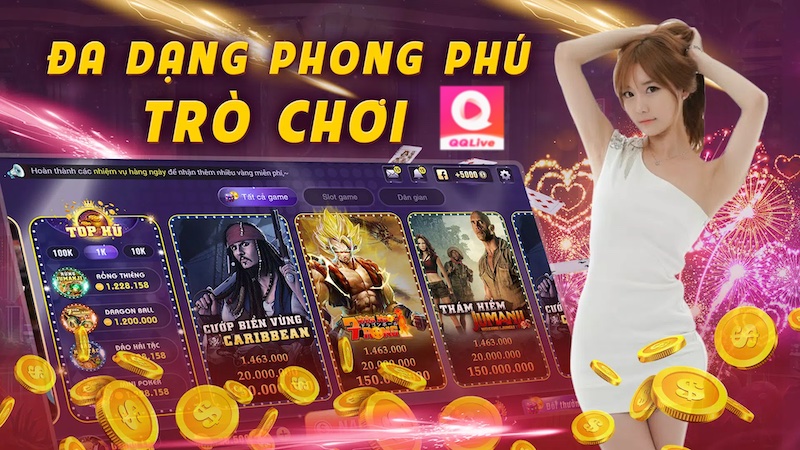 Game đổi thưởng QQlive xanh chín và tỷ lệ thưởng cao nhất thị trường 2 Cổng game đổi thưởng QQlive