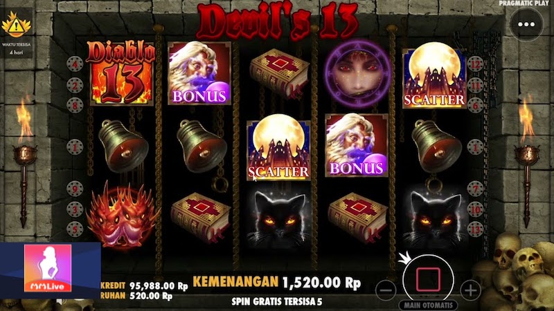 Devil 13 Slot - Game kinh dị cực kỳ phổ biến trên thị trường cá cược trực tuyến 2 Cách chơi Devil 13 Slot