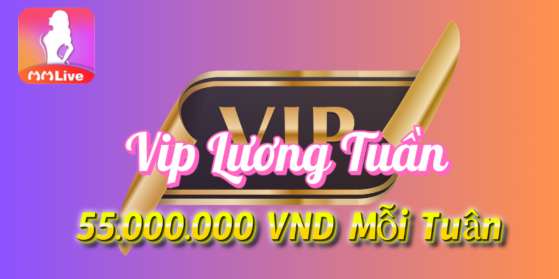 Chương Trình VIP Lương Tuần MMlive 1 Vip lương tuần tại MMlive