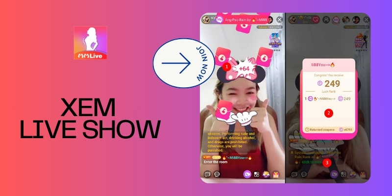 Xem Live Show Gái Xinh Trên MMlive: Trải Nghiệm Giải Trí Tuyệt Vời Cho Giới Trẻ 3 Xem Live Show Gái Xinh Trên MMlive: Trải Nghiệm Giải Trí Tuyệt Vời Cho Giới Trẻ