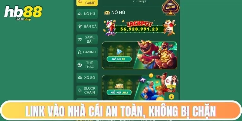 Hướng Dẫn Đăng Nhập HB88 | Link Đăng Nhập Cập Nhật 2025 3 Link vào nền tảng an toàn, không bị chặn