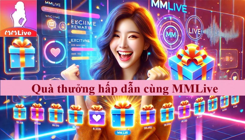 Trò Chơi Tương Tác MMLive 2025: Giải Trí Cực Hút Trên Nền Tảng Livestream Hiện Đại 3 quà thưởng hấp dẫn cùng mmlive